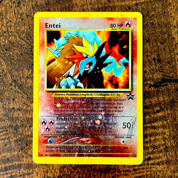 promo entei pokemon card Entei ex (PROMO-A #110/92, Promo)